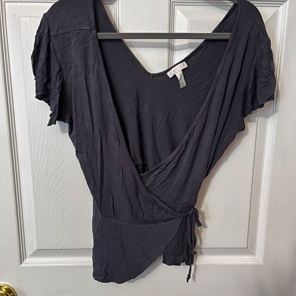 Leith Wrap Blouse